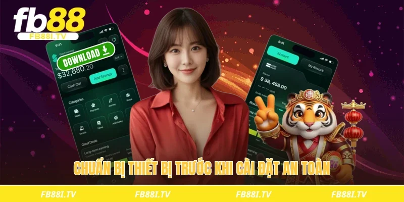 Chuẩn bị thiết bị trước khi cài đặt an toàn
