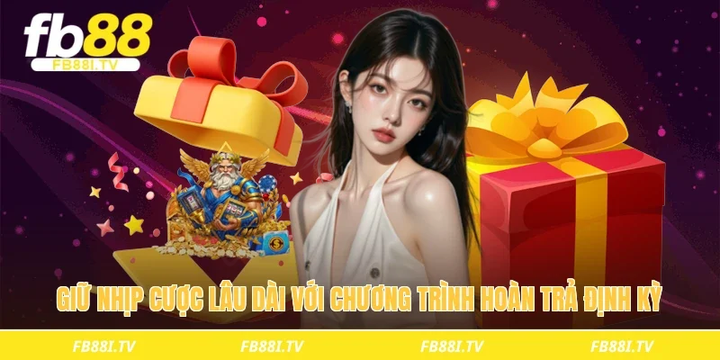 Giữ nhịp cược lâu dài với chương trình hoàn trả định kỳ