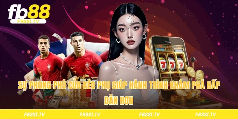 Sự phong phú của kèo phụ giúp hành trình khám phá hấp dẫn hơn